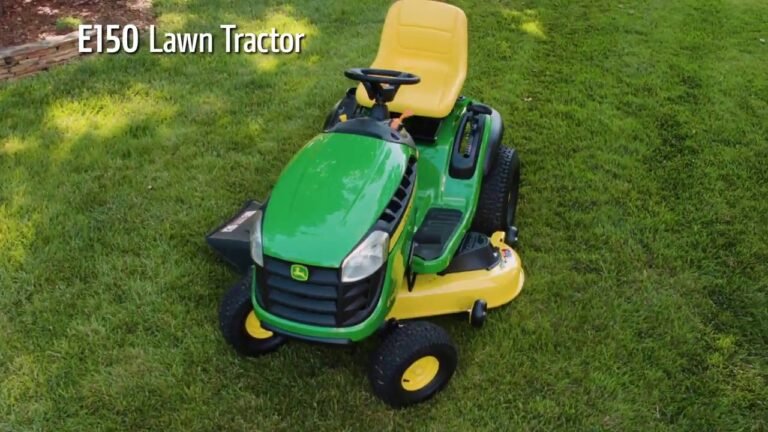 John Deere E150 Riding Lawn Tractor Review