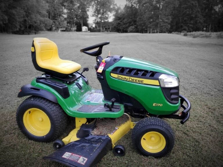 John Deere E170 Lawn Mower Review