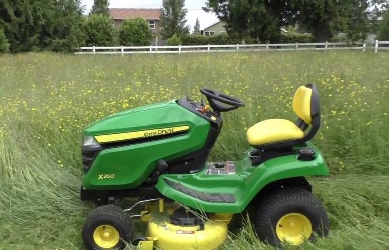 John Deere X350-48 In. Lawn Tractor Review