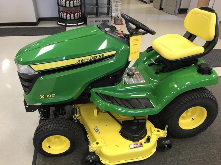 John Deere X390 Lawn Tractor Review