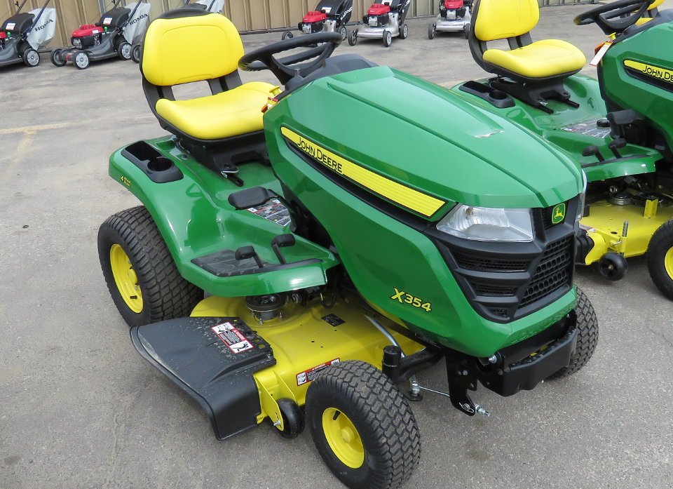 John Deere X Lawn Tractor With In Deck Review Haute Life Hub