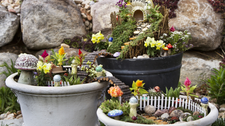 How to Make Fairy Garden