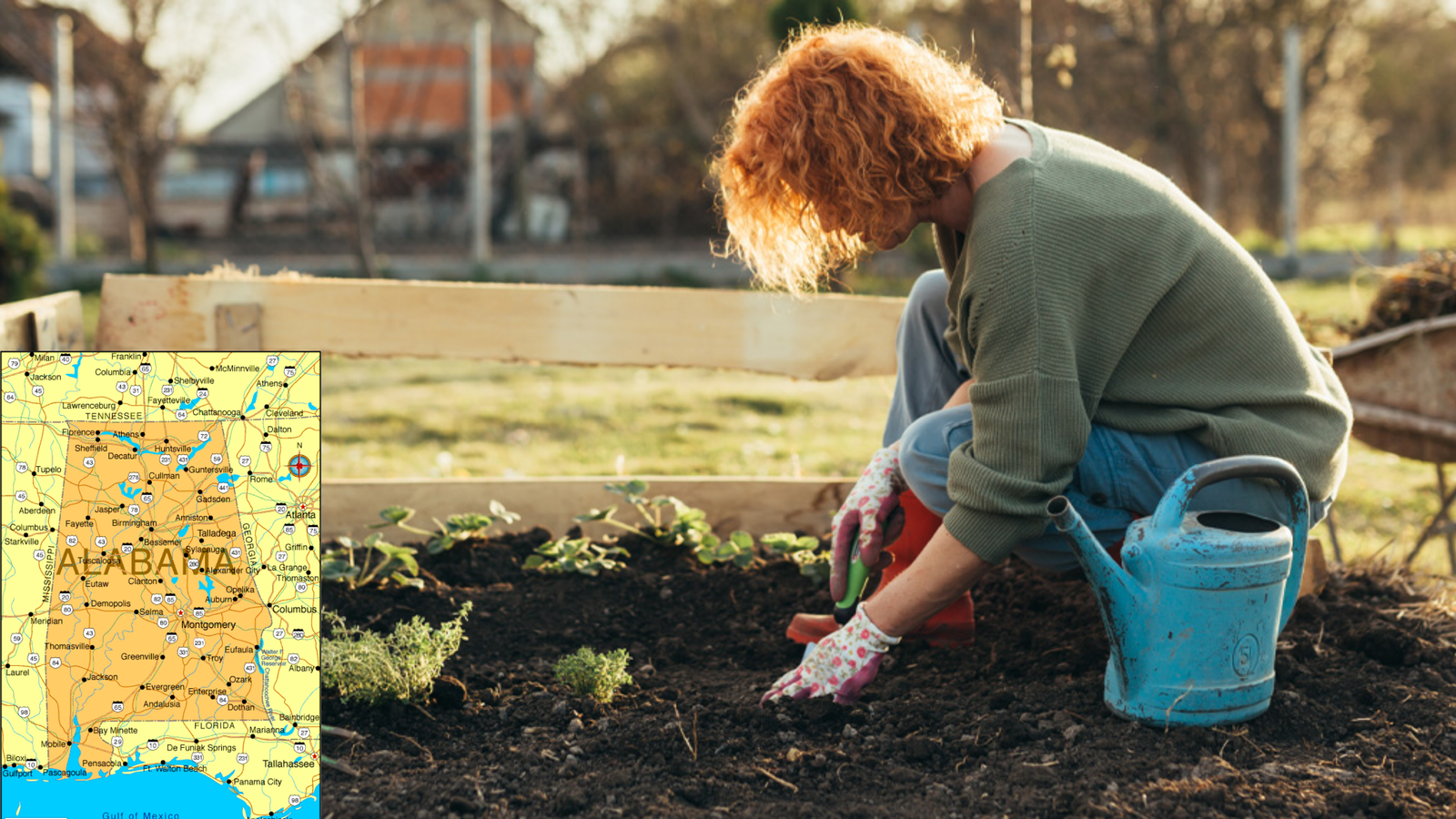 gardening in Alabama