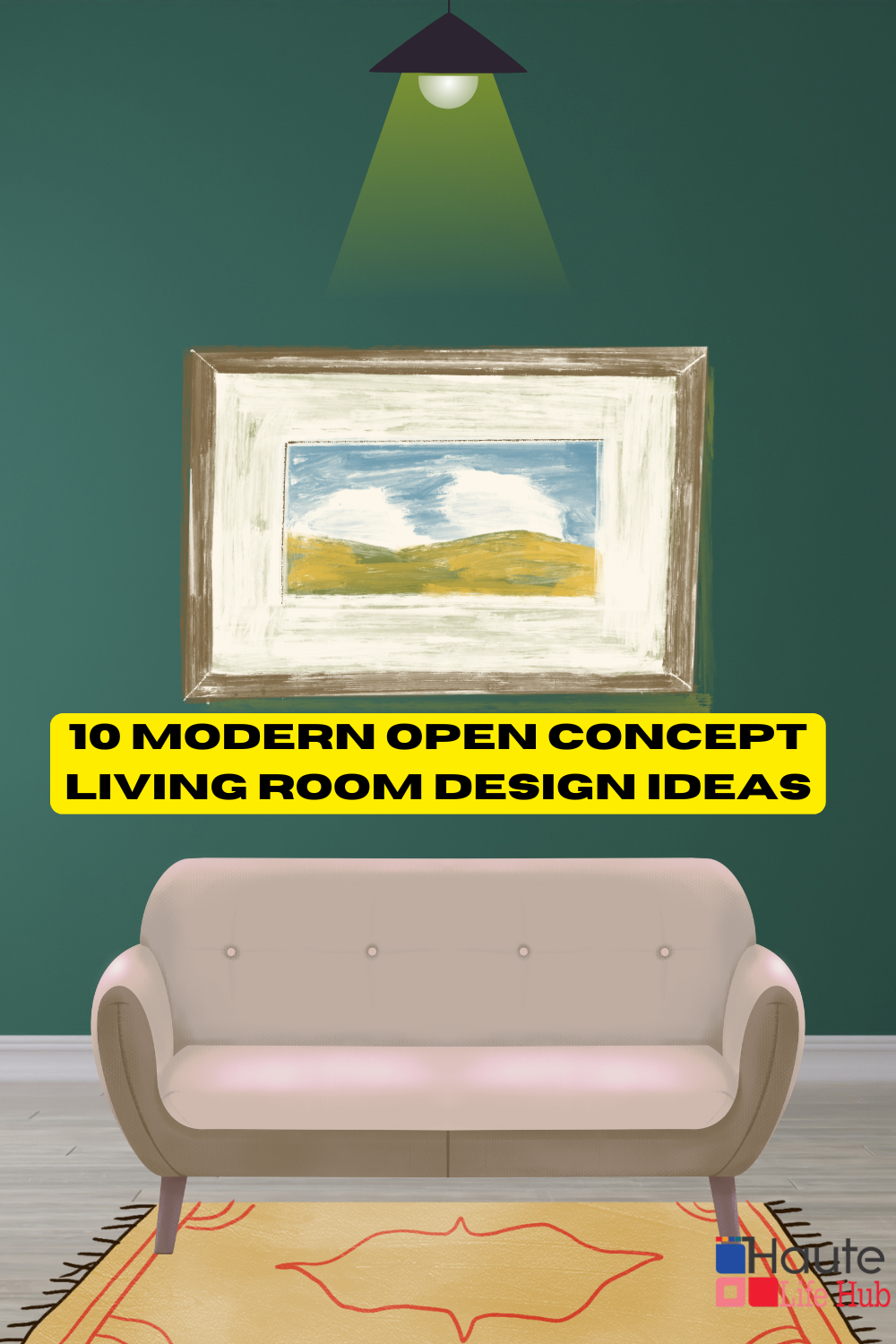 10 Modern Open Concept Living Room Design Ideas