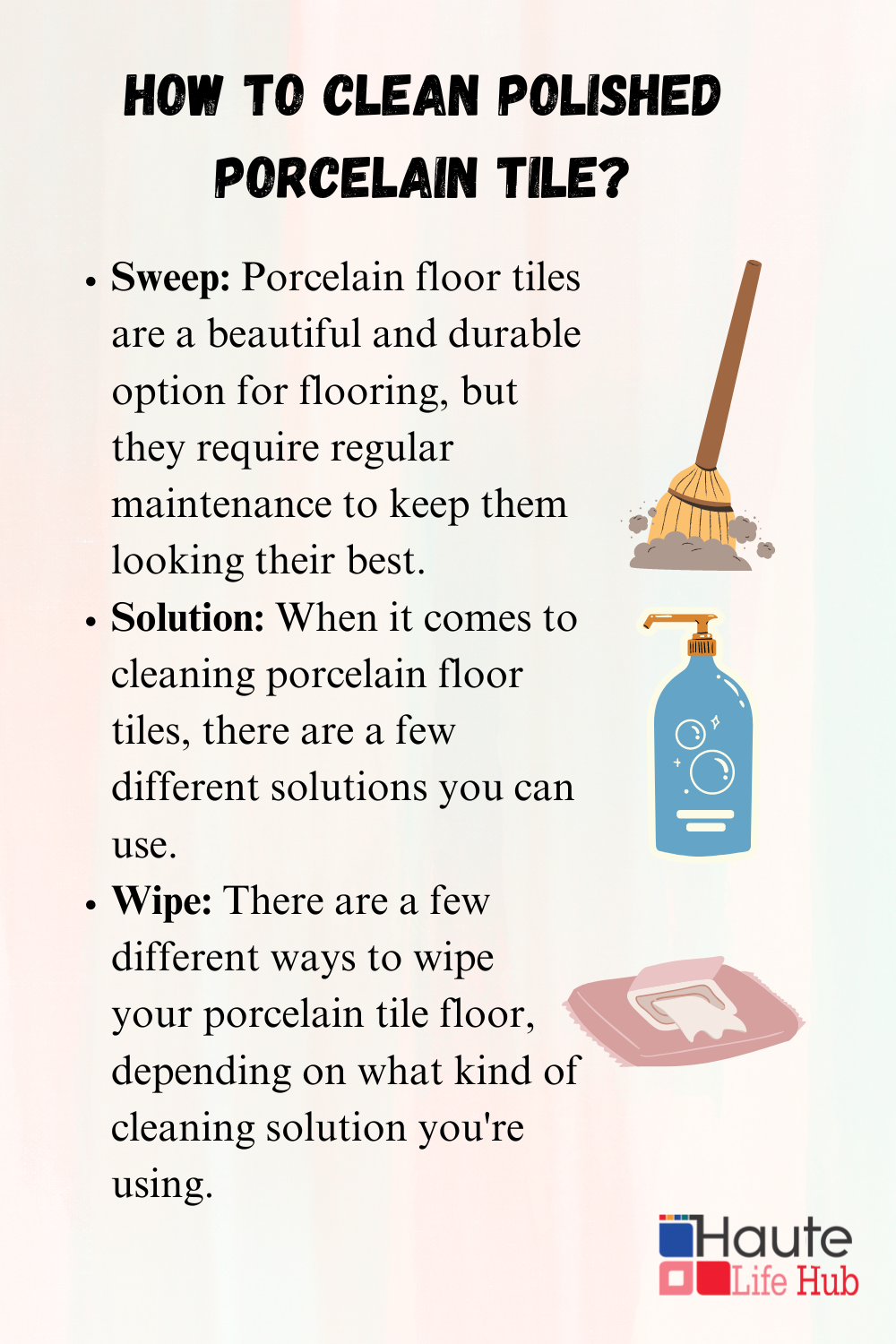 How to Clean Polished Porcelain Tile?