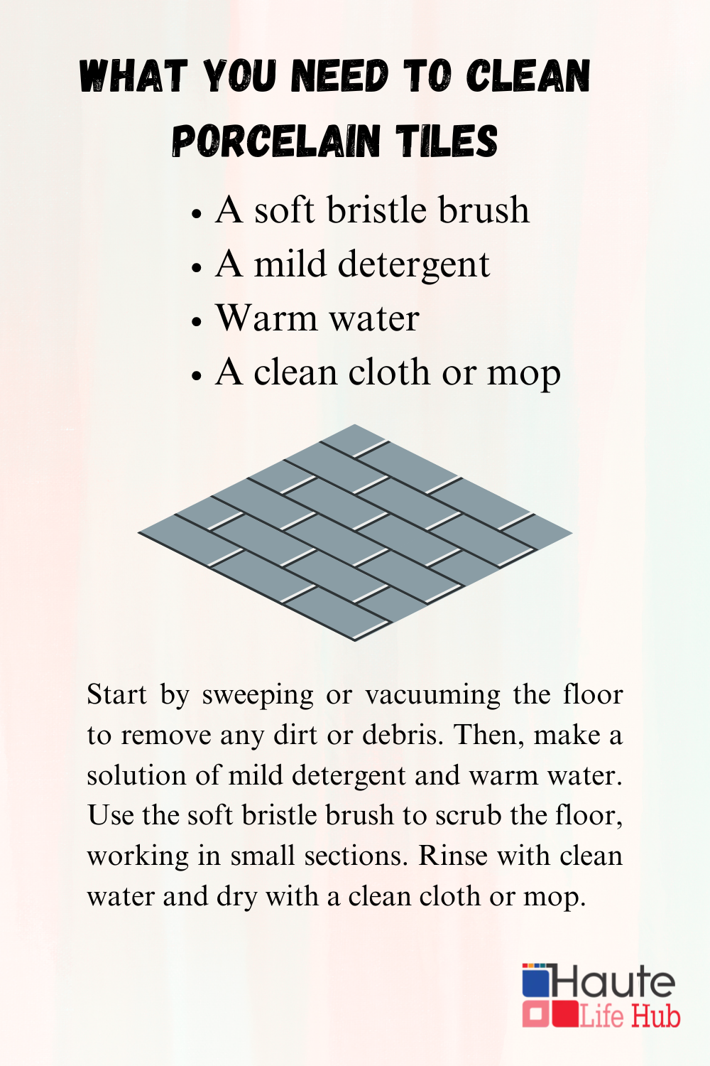 What You Need to Clean Porcelain Tiles